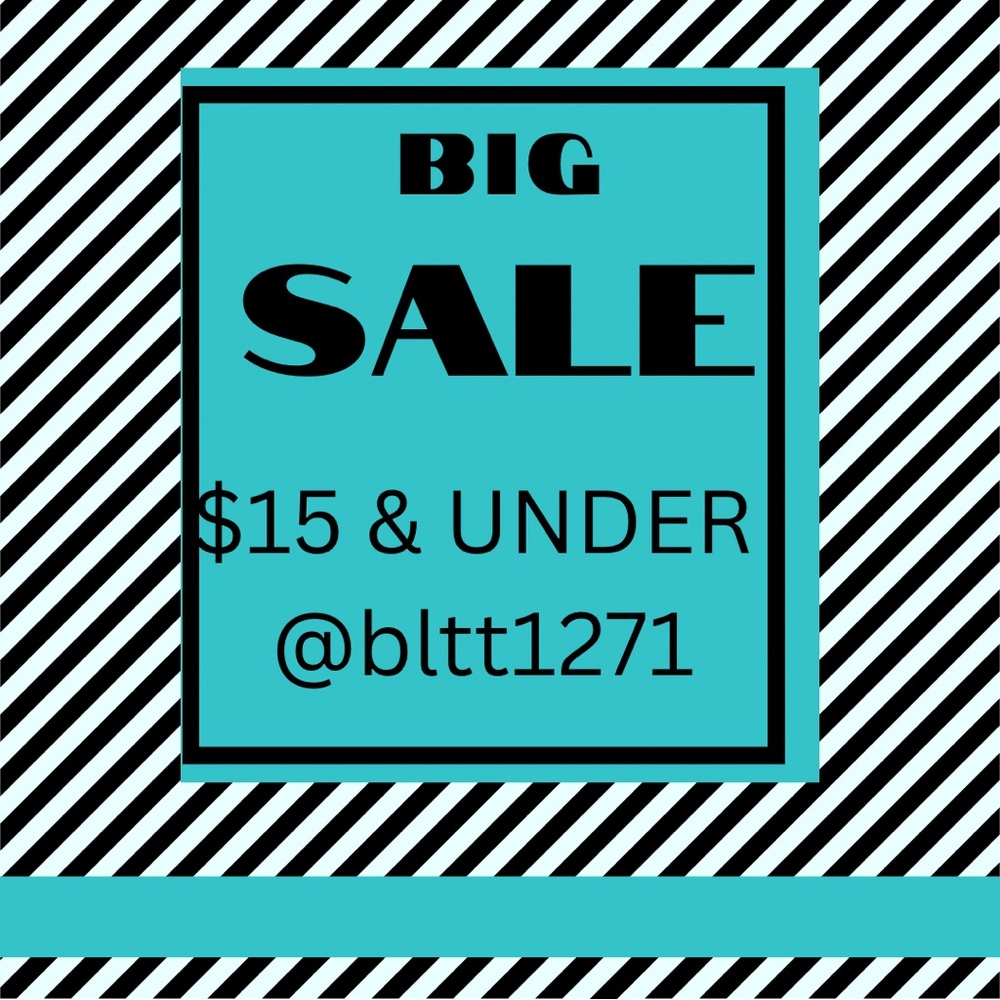 7/18 1pm Est Woman’s & Mens! Lots of Small & Medium 
& under‎ &  $10 & under